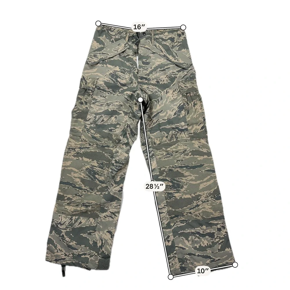 USAF APECS Gore-Tex Tiger‎ Stripe Camo Trousers Small Regular Valley Apparel